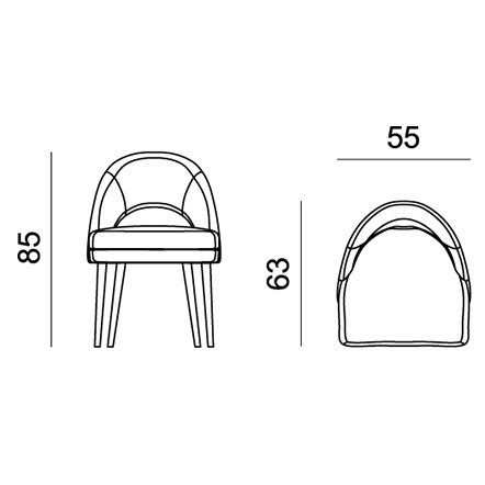 Técnico silla Bonnet Encore Italia en Muebles Lara